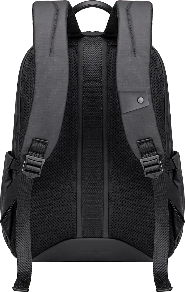 Arctic Hunter Laptop Backpack , 15.6 In, Water resistant, Black, B00536