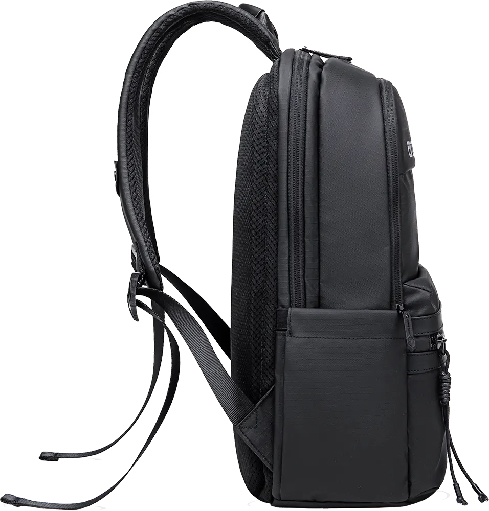 Arctic Hunter Laptop Backpack , 15.6 In, Water resistant, Black, B00536