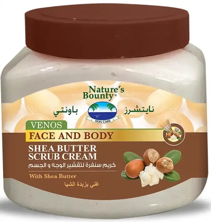 مقشر نايتشرز باونتي مقشر الوجه والجسم بزبدة الشيا، 300 مل .