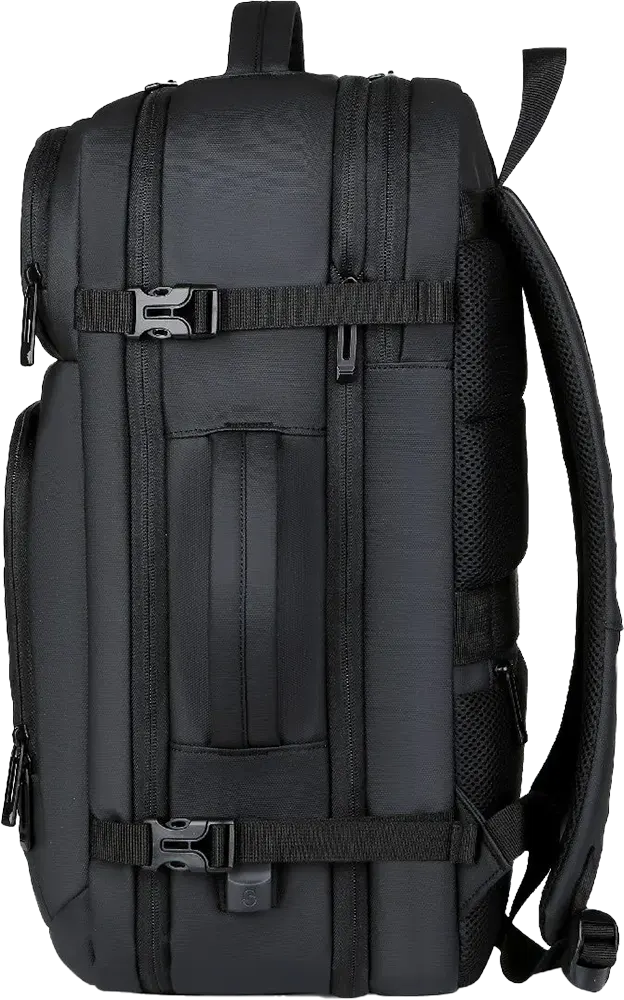 Rahala Laptop Backpack, 15.6 Inch, Waterproof ,Black, 2201