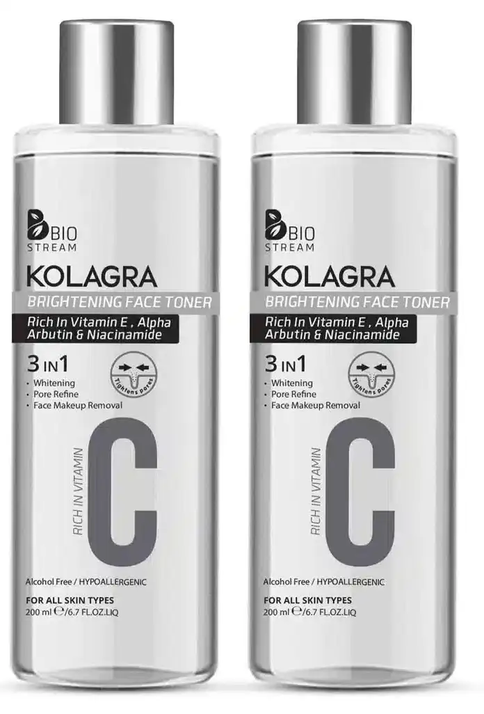 KOLAGRA BRIGHTENING FACE TONER 1+1