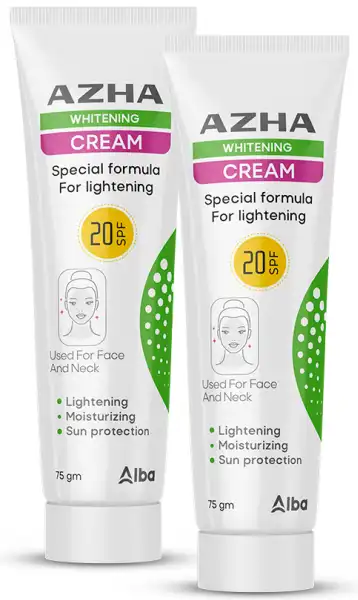 كريم تفتيح بمعامل حمايه 20 من ازهى 75جم (1+1)