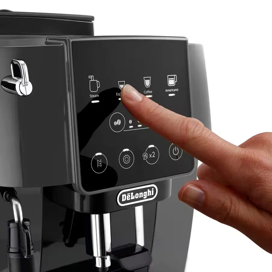 DeLonghi Roman Espresso Machine, 1450W, Black, ECAM220.22.GB (With Raya Warranty)