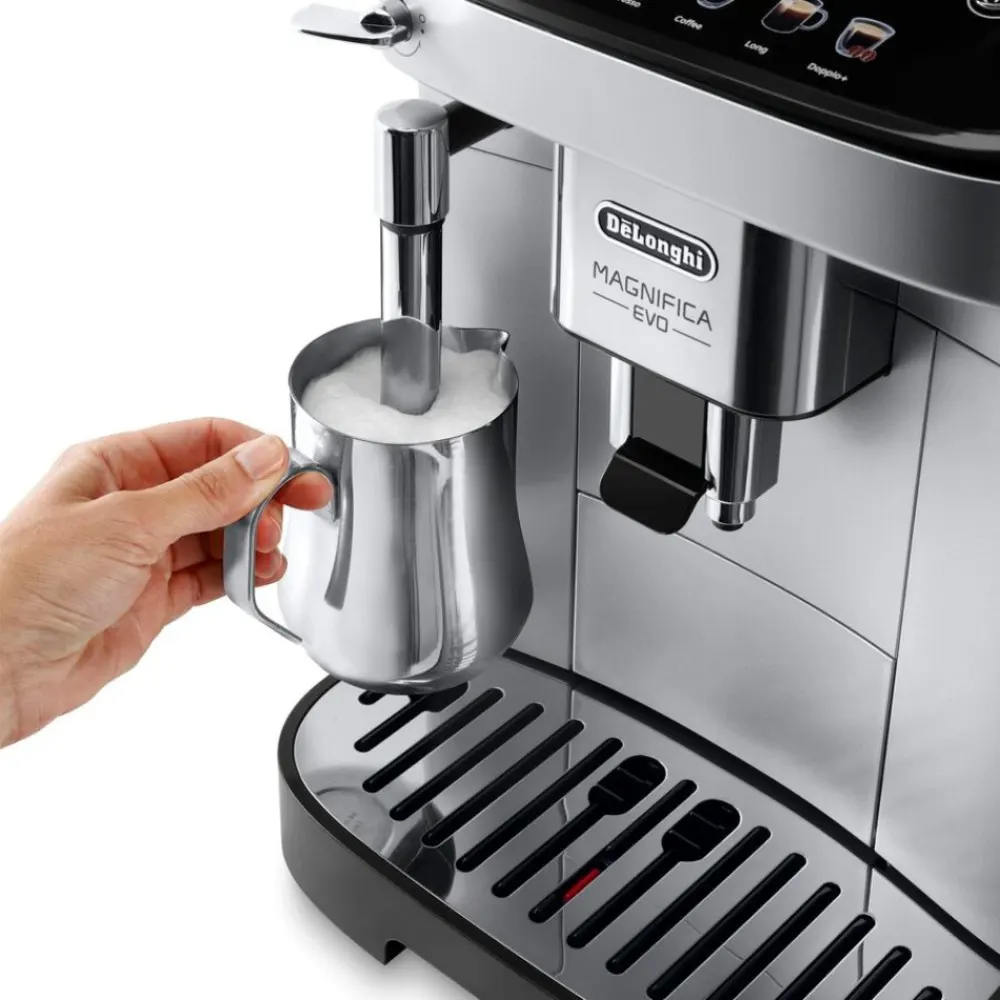 ماكينة تحضير قهوة الإسبريسو ديلونجي ، 1450 وات، سيلفر، ECAM290.31.SB (بضمان راية)