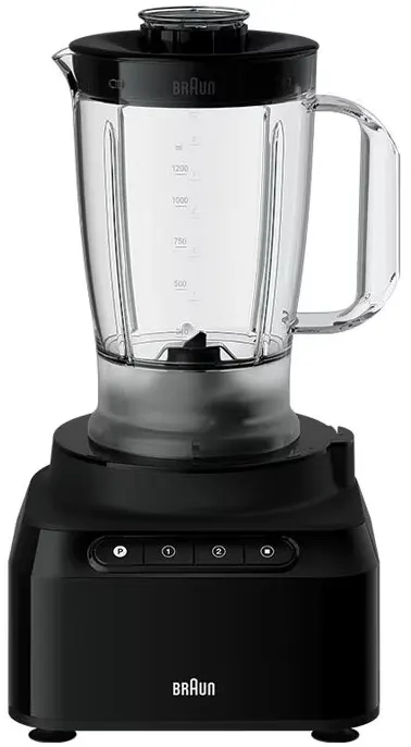 Braun Electric Food Processor, 800 Watt, Black, FP3132BK (With Raya Warranty)