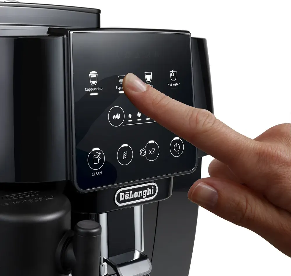 DeLonghi Roman Espresso Machine, 1450 Watt, Black, ECAM223.61.GB (Raya Warranty)