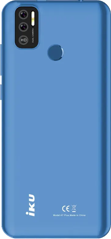 موبايل أي كيه يوA7 بلس ، ثنائي الشريحة، ذاكرة داخلية 16 جيجابايت، رامات 2 جيجابايت، شبكة الجيل الثالث، أزرق