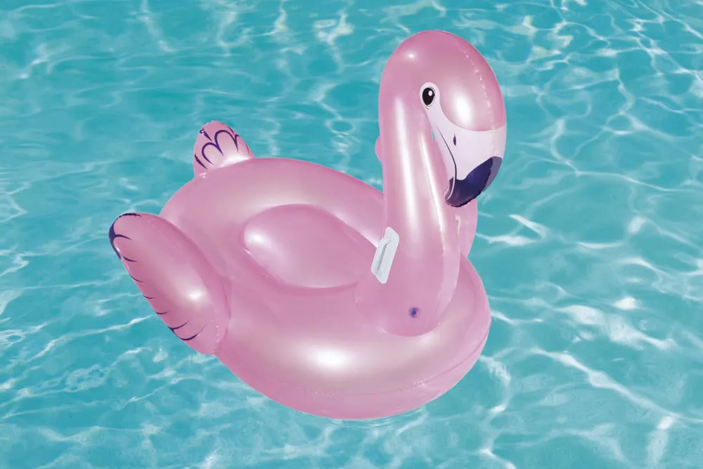 Bestway Flamingo Inflatable Swim Ring, Pink, 41122