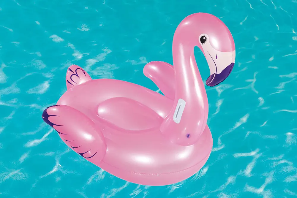 Bestway Flamingo Inflatable Swim Ring, Pink, 41122