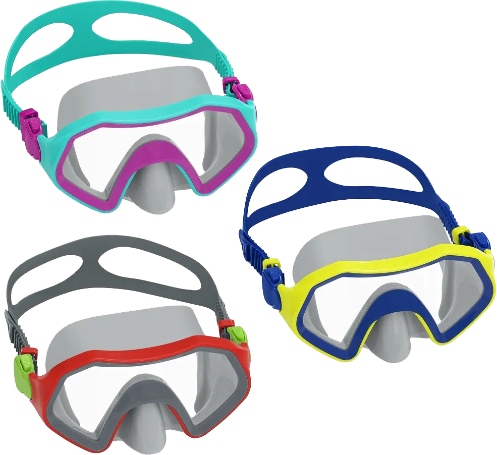 Bestway Hydro Swim Beach Goggles, Multi Color, 22048