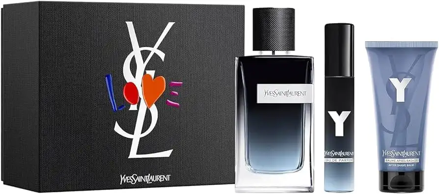 Y By Yves Saint Laurent For men EDP 100 ML + 10 ML + AFTER SHAVE balm