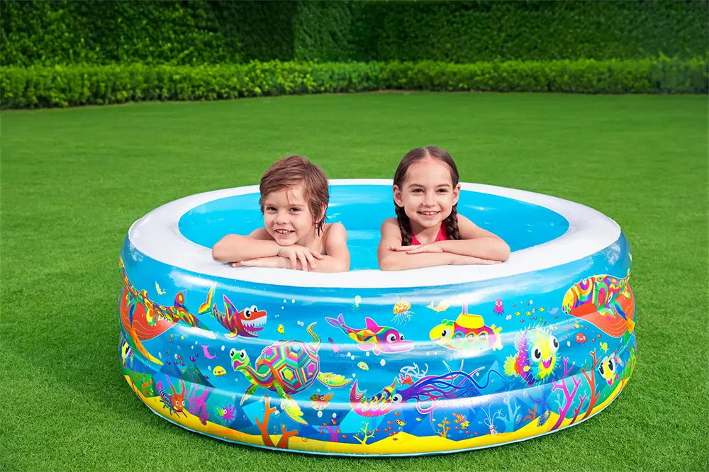 Bestway Round Inflatable Pool, 152 x 51 cm, Colored, 51121