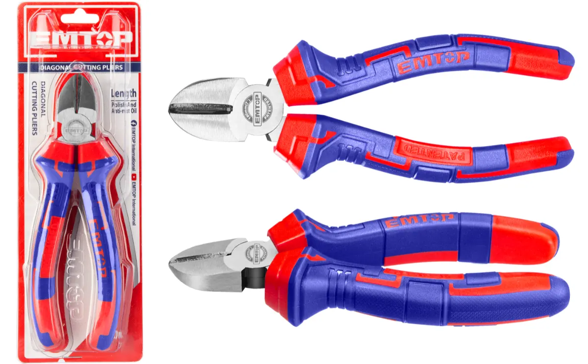 Emtop cutting pliers, 7 inches, EPLRD0711