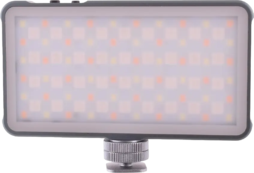 General Video LED RGB Light, USB-C Rechargeable, Grey, LED20RGB