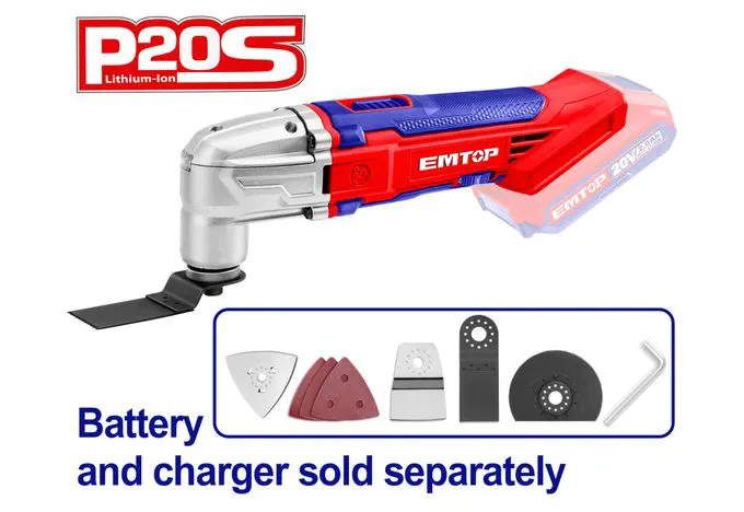 صاروخ ترددي ليثيوم إم توب ،متعدد الاستخدام ،20 فولت، بدون البطارية وشاحن ، ELMF2001