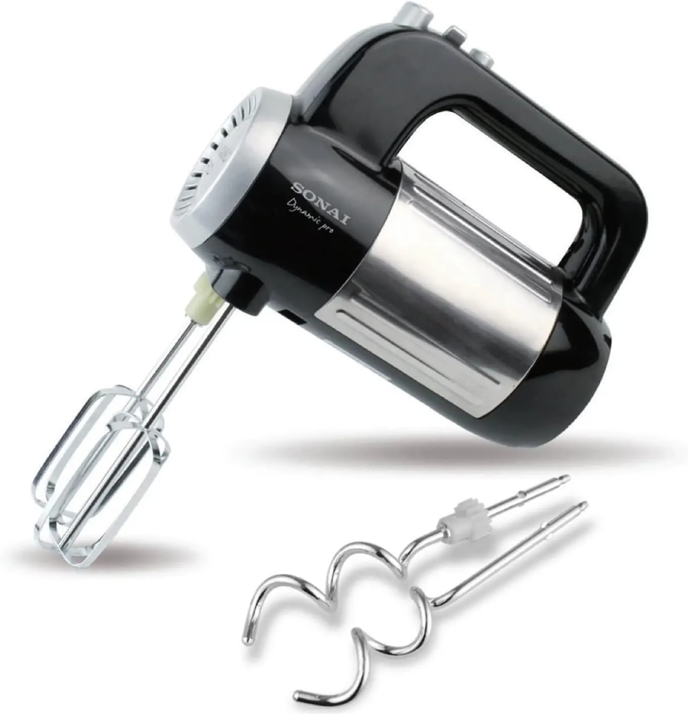 Sonai Hand Mixer, 300 Watt, 5 Speeds, Black, SH-M790