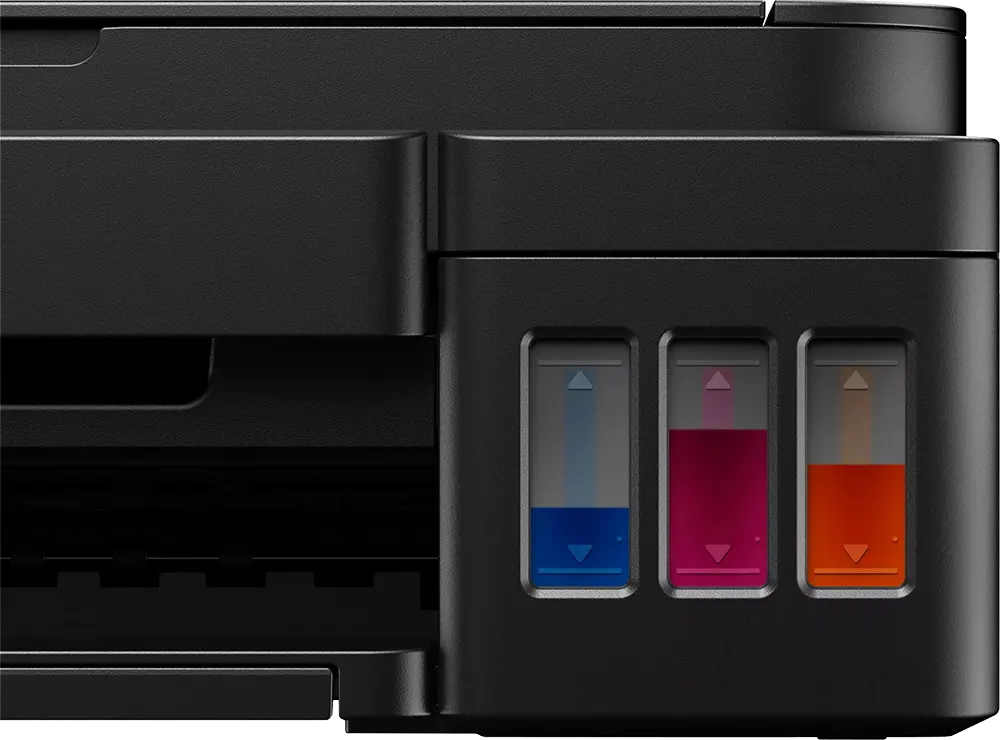 Inkjet Printer Canon PIXMA, Multifunction, Colorful Printing, USB, Black, G2410