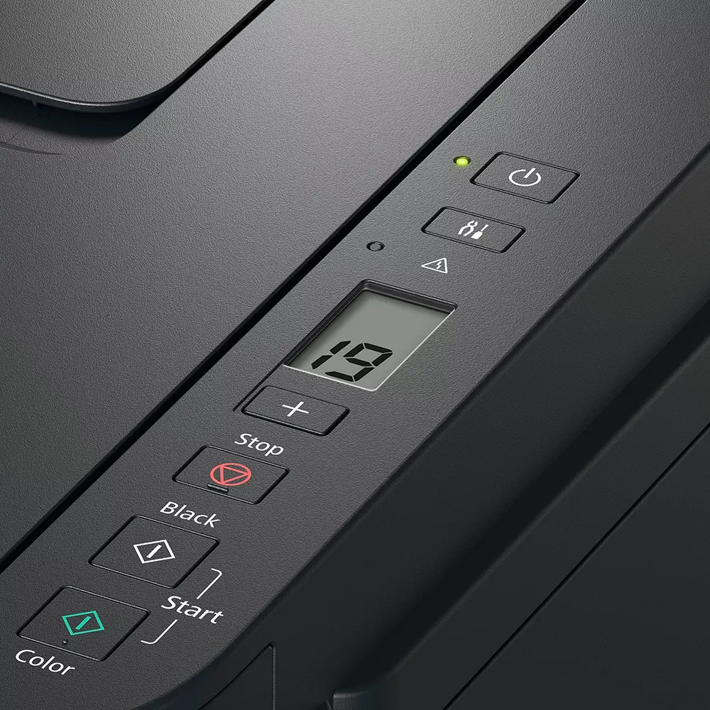 Inkjet Printer Canon PIXMA, Multifunction, Colorful Printing, USB, Black, G2410