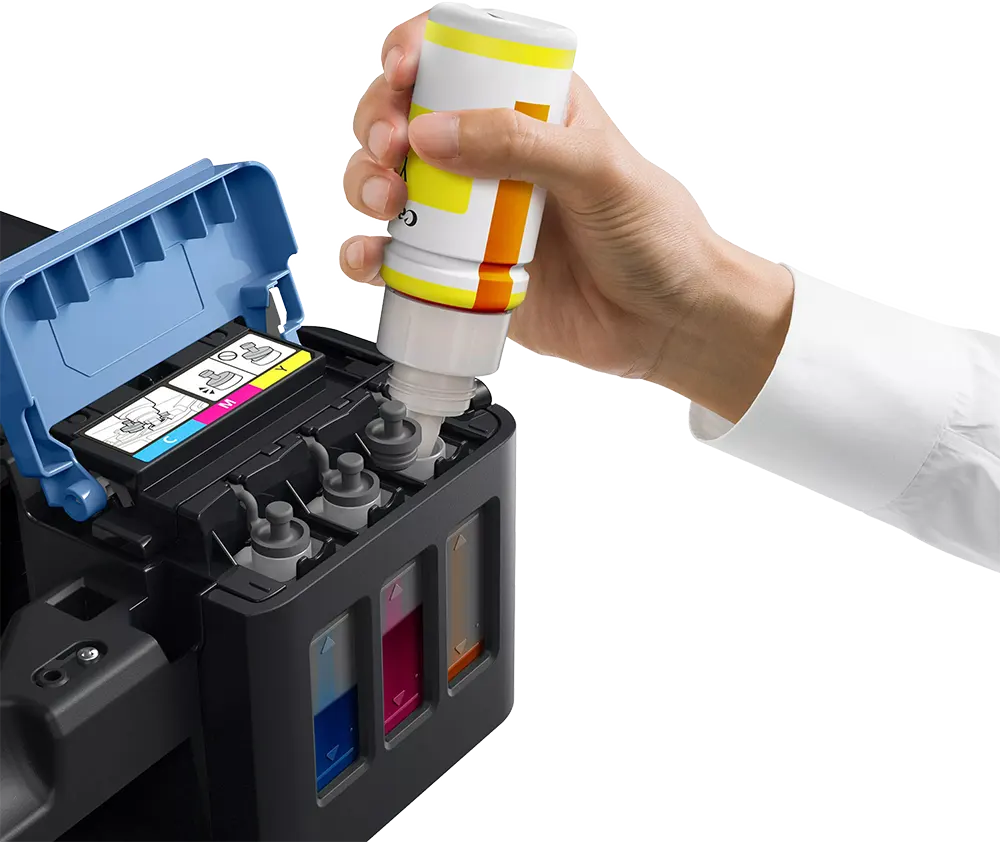 Inkjet Printer Canon PIXMA, Multifunction, Colorful Printing, USB, Black, G2410