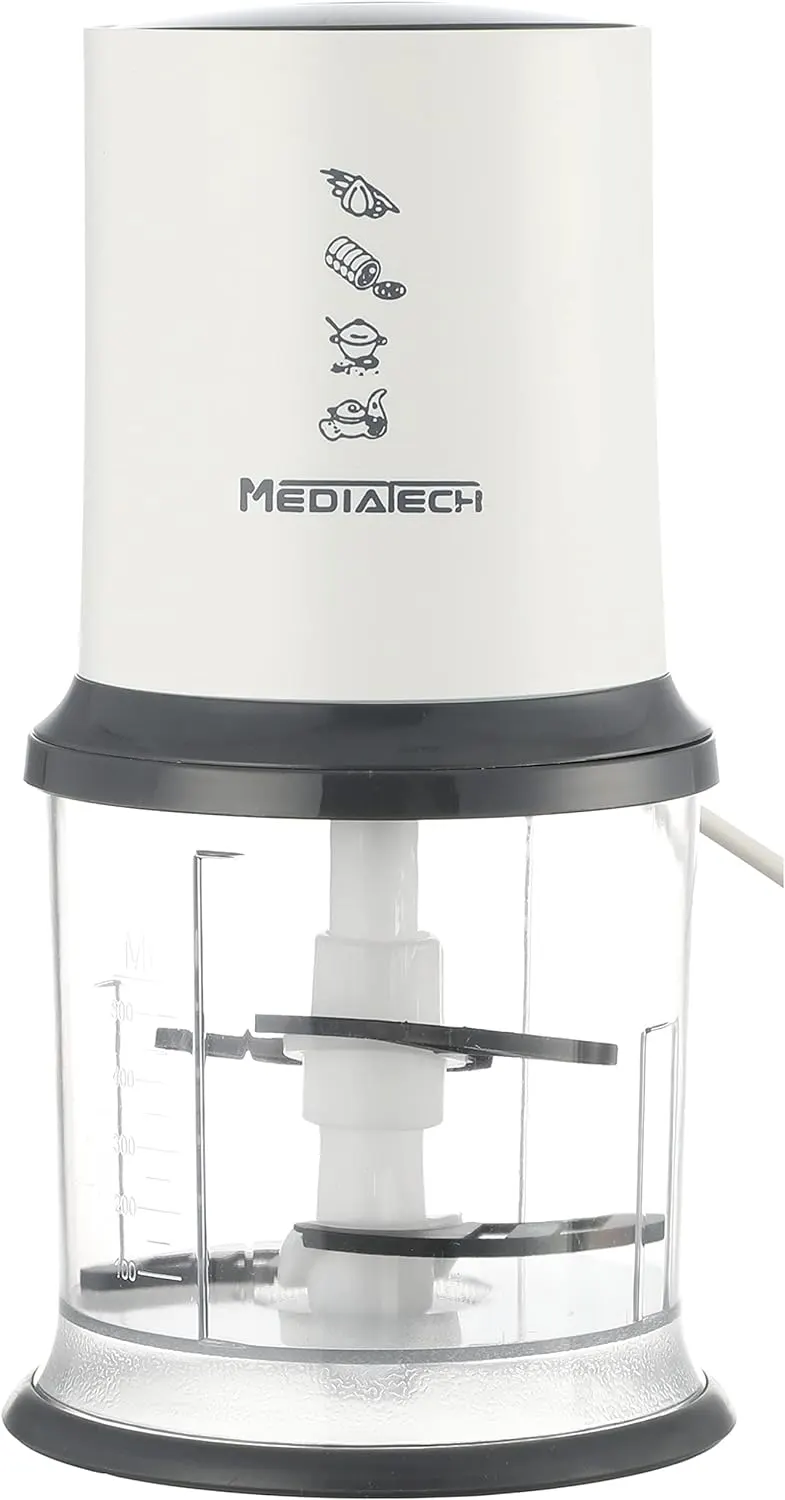 Media Tech Chopper, 500 Watt, 0.5 Liter, White, MT-3001