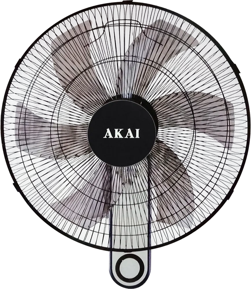Akai Wall Fan 18 Inch, 3 Speeds, Multi-Color, AK-18W