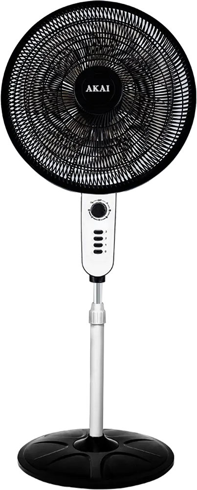 مروحة ستاند اكاي التوربينو ، 20 بوصة، 7 ريشة، ألوان متعددة