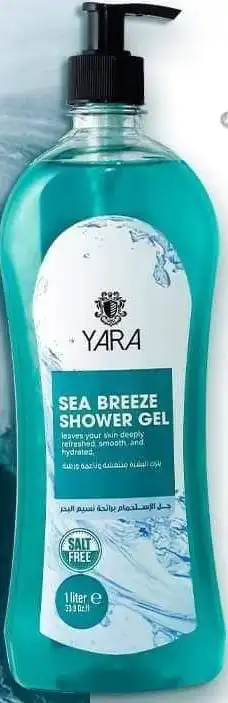 شاور جل نسيم  البحر من يارا 1 لتر