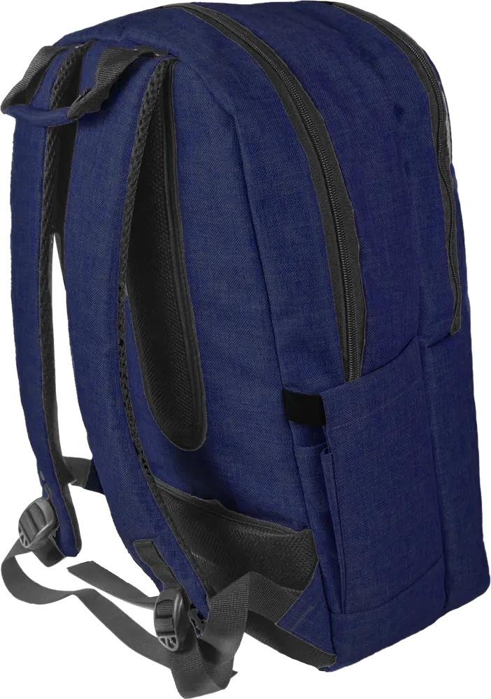 R.C Laptop Backpack, 15.6 Inch, Polyester ,Blue, KB200