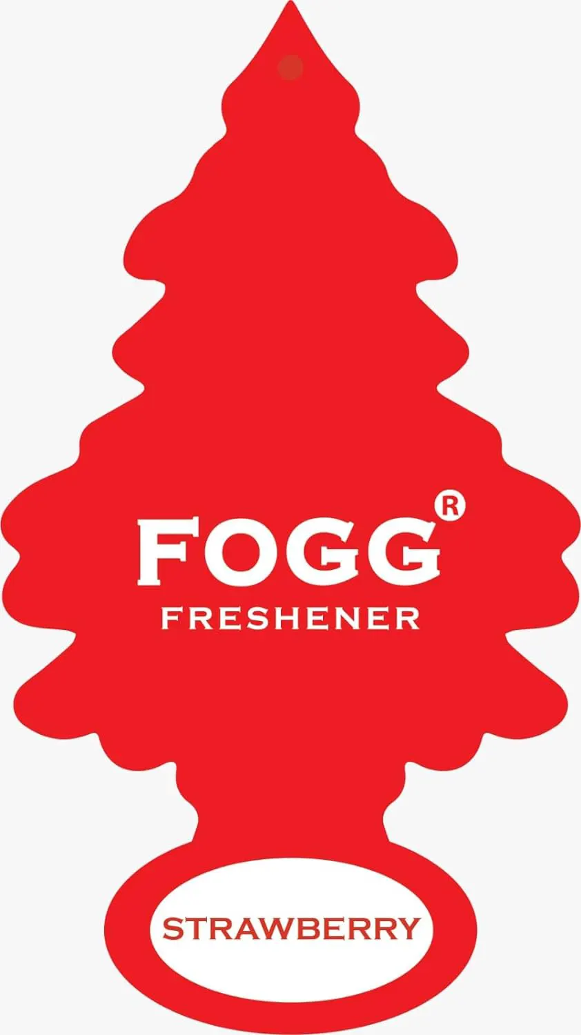 Fogg car freshener with strawberry scent