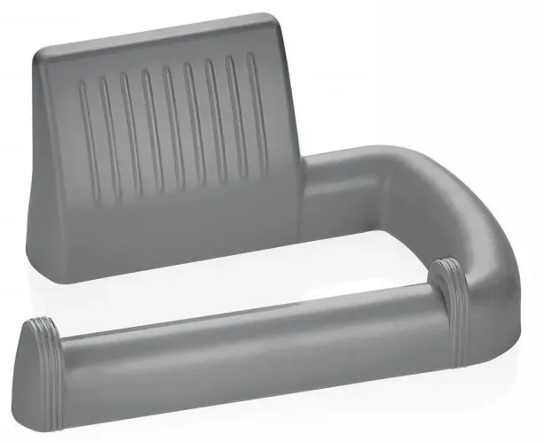Bager ribbed toilet tissue holder, plastic, multiple colors, BG-207