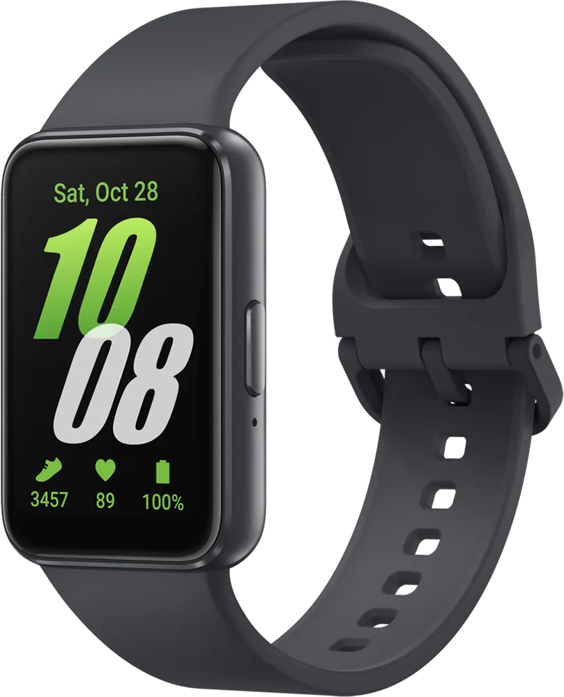 Smart Band Samsung Galaxy Fit 3, Bluetooth 5.3, 1.6 Inch Touch Screen, Water Resistant, Battery Lasts Up To 13 Days, Gray