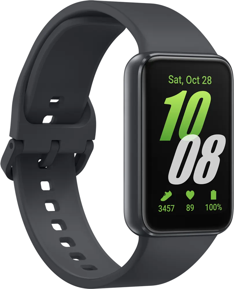 Smart Band Samsung Galaxy Fit 3, Bluetooth 5.3, 1.6 Inch Touch Screen, Water Resistant, Battery Lasts Up To 13 Days, Gray