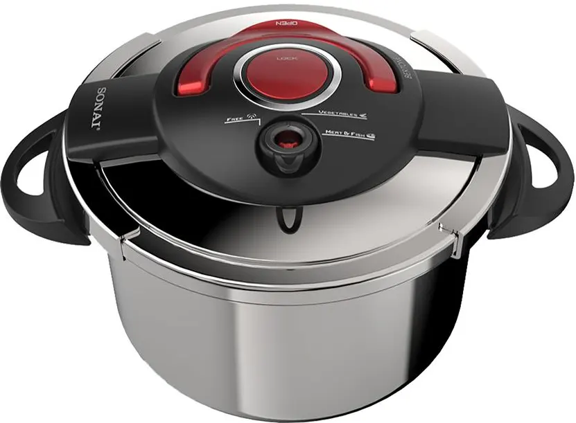 Sonai stainless Turkish pressure cooker, 10L Capacity