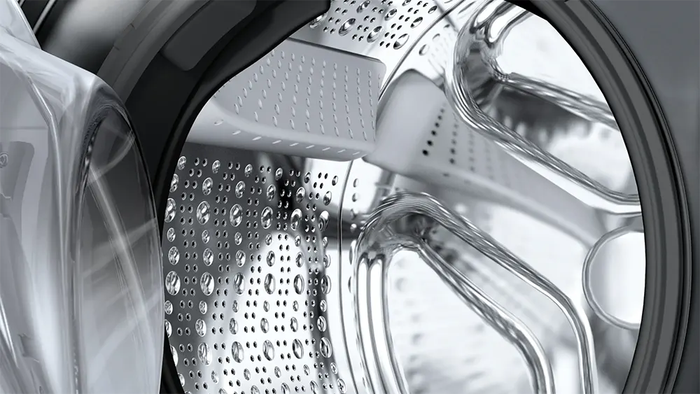 Bosch Full Automatic Washing Machine, Front Loading, 9 Kg, 1400 Rpm, Digital Display, Silver, WGA244ZREG
