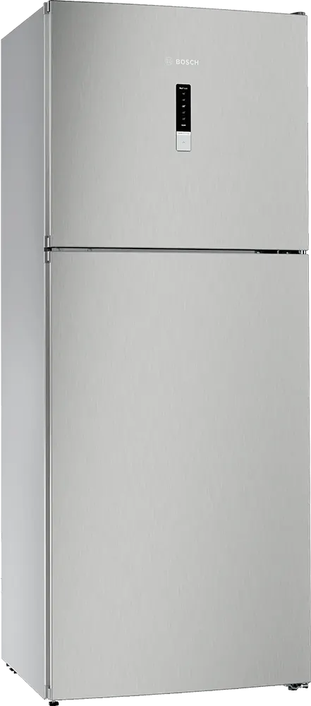 Bosch Refrigerator, No Frost, 365 Litres, 2 Doors, Digital Display, Silver Stainless, KDN43VL2E8