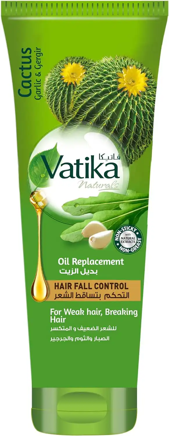 Vatika Oil Replacement Anti-Hair Fall Cactus, Garlic & Gergir 200 ML