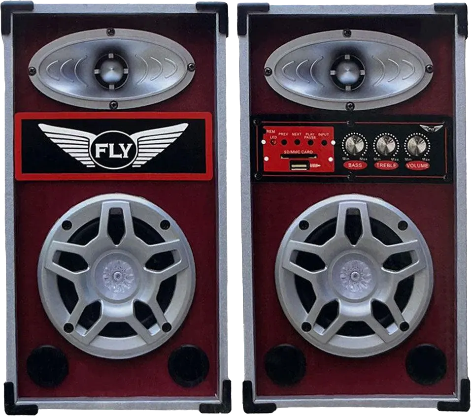 FLY Subwoofer Speakers, USB Port, Black,  FD-4001