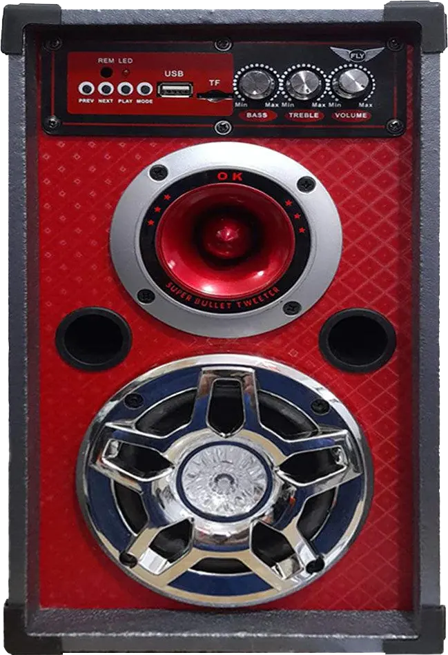 FLY Subwoofer Speaker, USB Port, Black, FS-4001