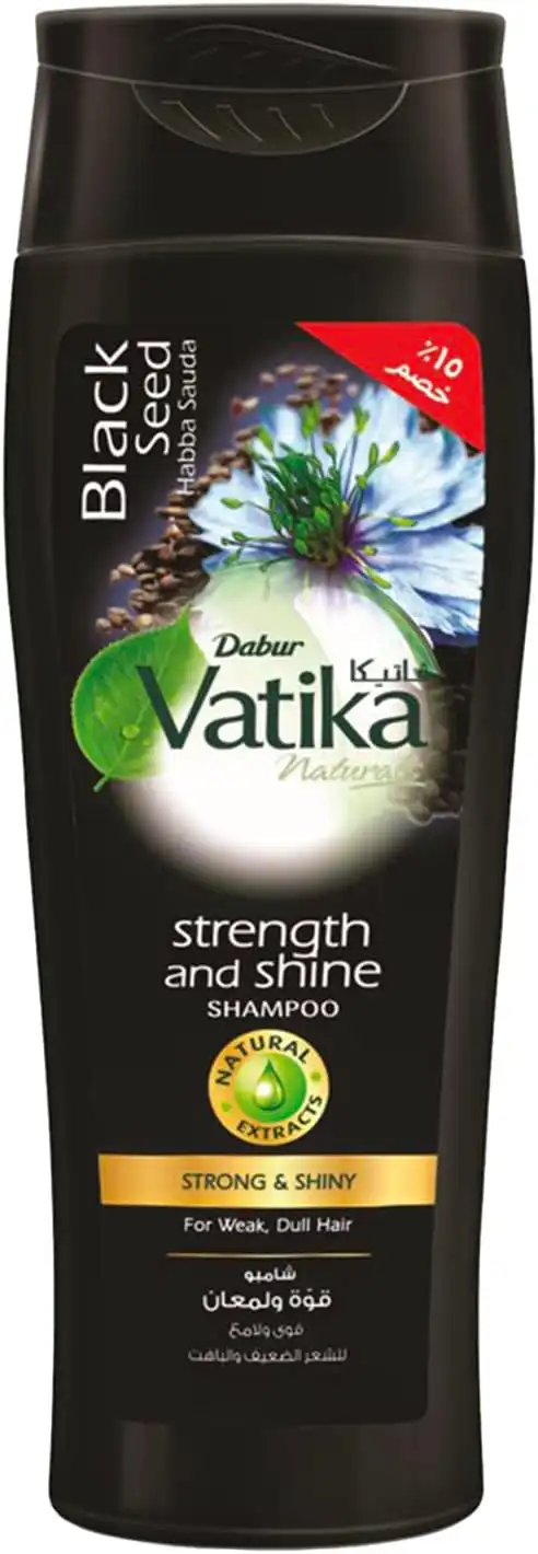 vatika Shampoo with black seed 360 ML