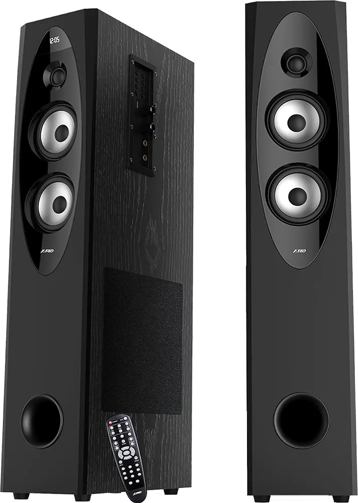 F&D Subwoofer Speakers, Channel, Bluetooth, USB Port, Black, TX60