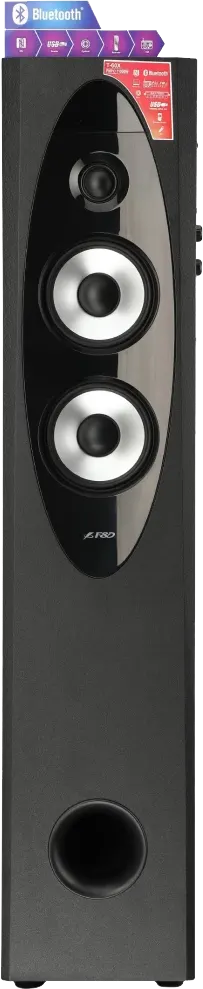 F&D Subwoofer Speakers, 2.0 Channel, Bluetooth, USB Port, Black, TX60