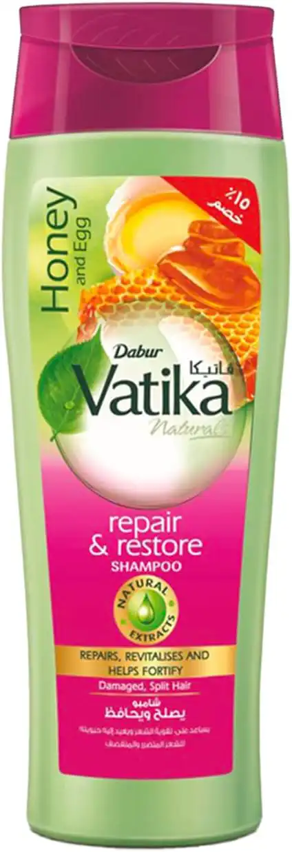 vatika Shampoo with Honey, Egg 360 ML