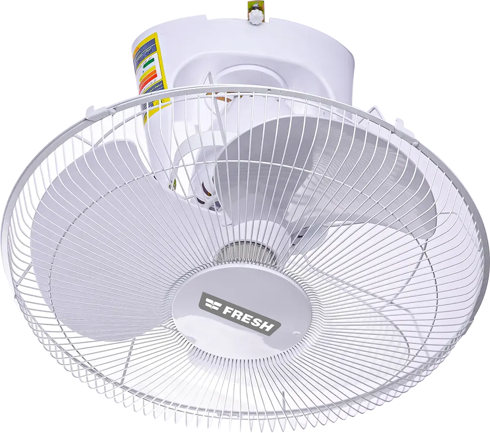Carioca Fresh Orbit Ceiling Fan, 16 Inch, 3 Speeds, White