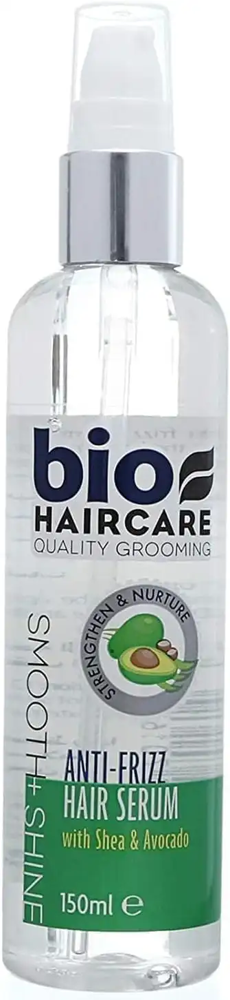 Bio Haircare Anti Frizz Hair Serum With Shea And Avocado 150 Ml