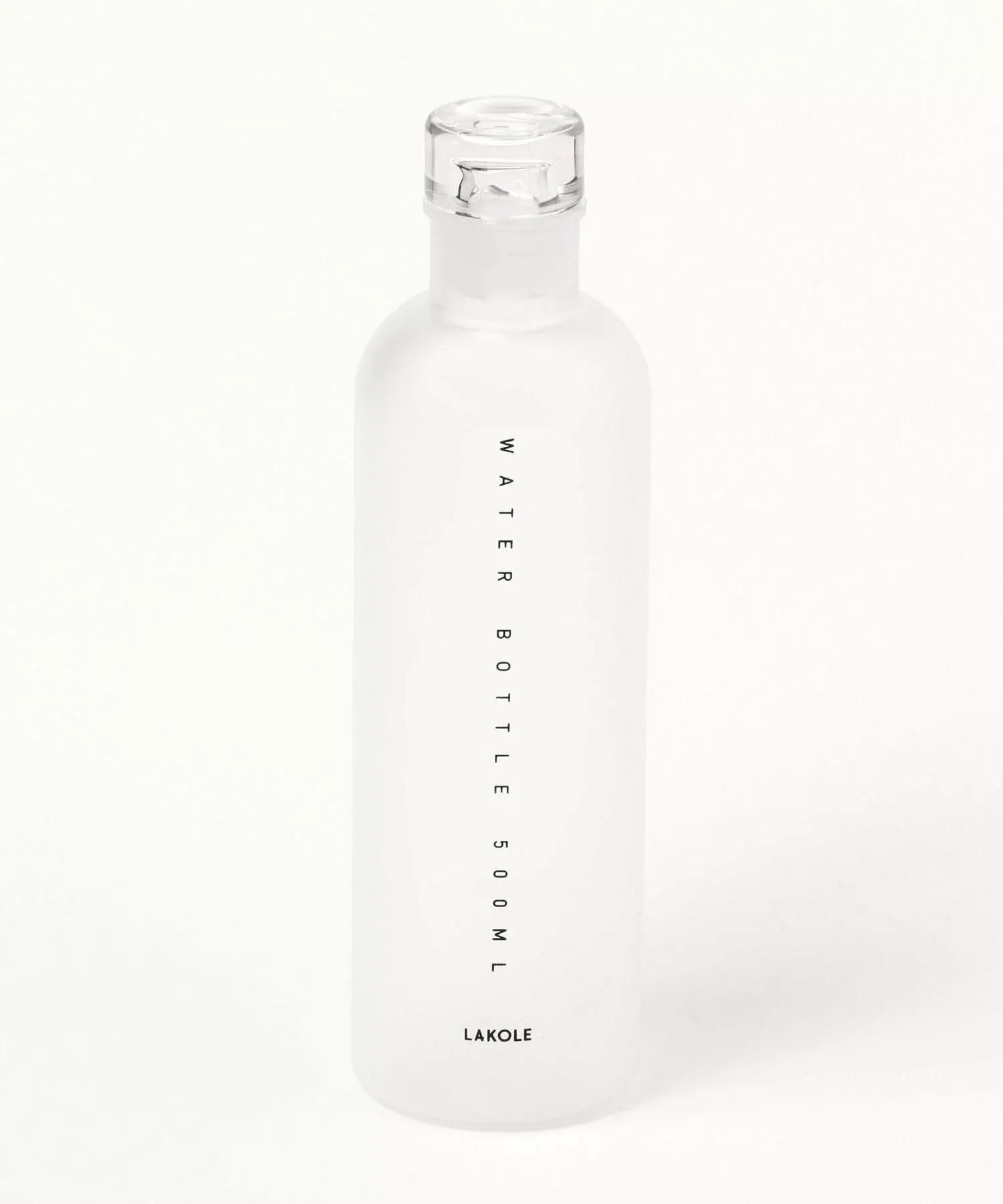 Acrylic Graded Water Bottle, 700ml, Flip Top Cap, Clear