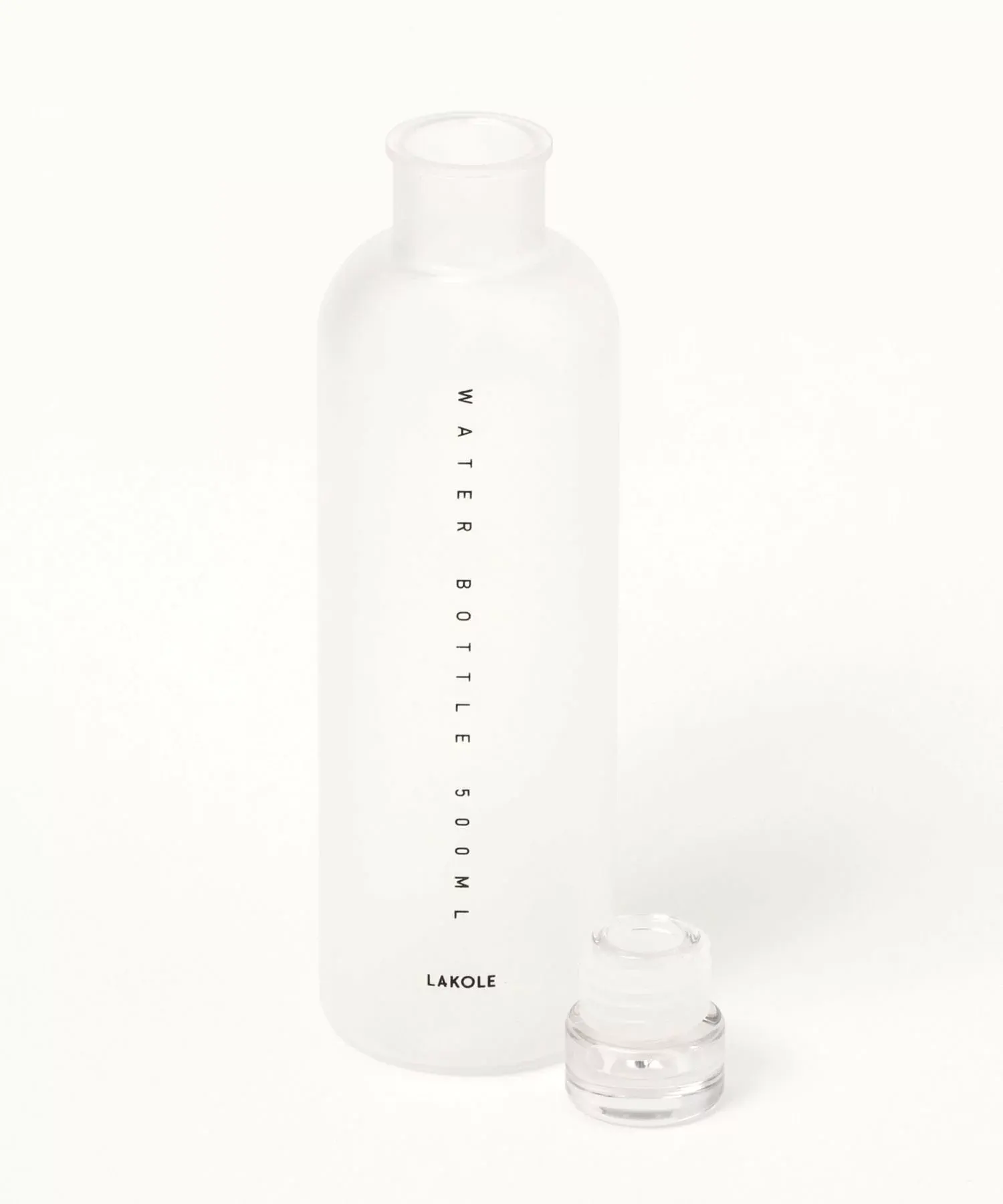 Acrylic Graded Water Bottle, 700ml, Flip Top Cap, Clear