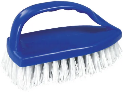 فرشاة حمام لتنظيف الأرضيات وحوض الأستحمام والسجاد من مدستار ، أزرق