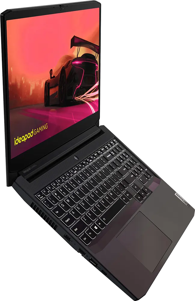 Laptop Lenovo Ideapad Gaming 3 15ACH6 AMD Ryzen 7 5800H 3.2GHZ, 8GB RAM, 512GB SSD Hard Disk, 15.6 " FHD Display, NVIDIA® GeForce RTX 3060 6GB , Shadow Black