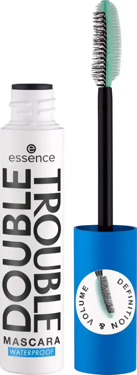 ESSENCE DOUBLE TROUBLE Waterproof MASCARA