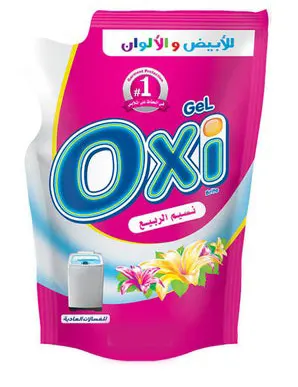Oxi gel sachet for white and colored clothes, spring breeze scent, 185 gm